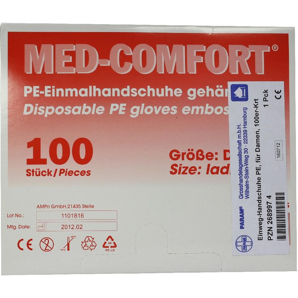 Handschuhe Plastik Damen null