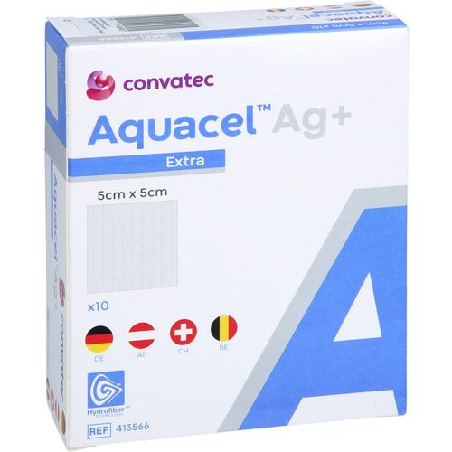 Aquacel Ag+ Extra 5x5 cm Kompressen 10 St adequapharm bei onfy.de kaufen 19401629