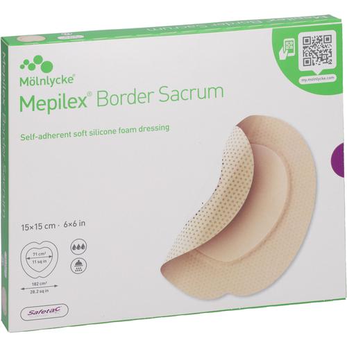 Mepilex Border Sacrum Schaumverb.15x15 cm Steril 5 St Crosp Medical bei onfy.de kaufen 18395766