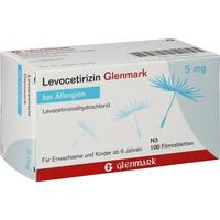 Levocetirizin Glenmark 5mg Filmtabletten null
