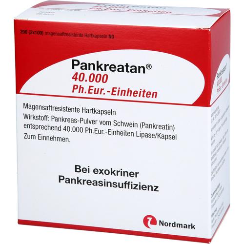 Pankreatan 40.000 Ph.eur.-Einheiten 200 St NORDMARK Pharma bei onfy.de kaufen 18676034