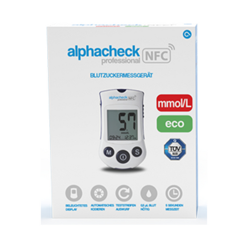 Alphacheck Professional Bzmg Mmol/L Eco 1 St Berger Med bei onfy.de kaufen 12910776