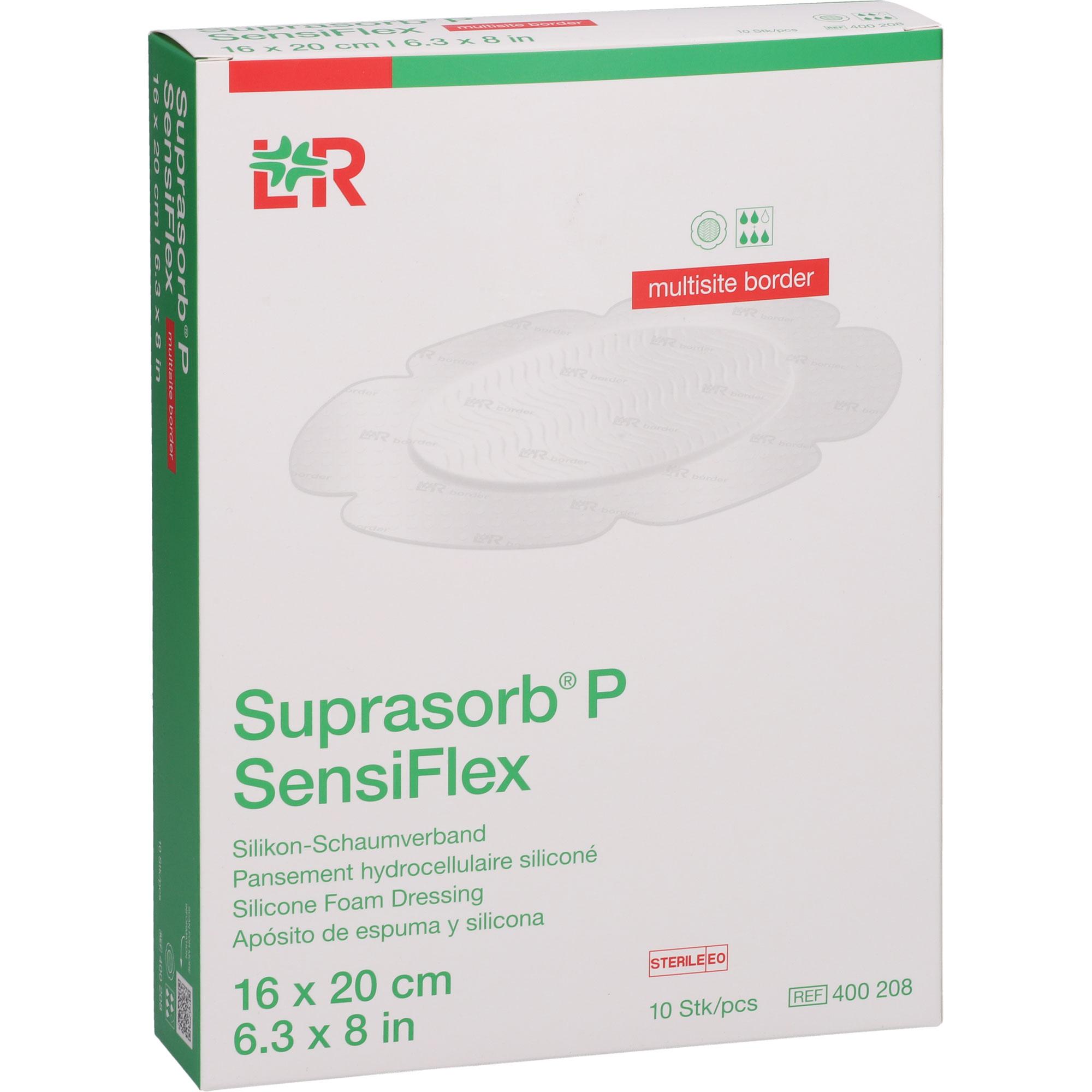 Suprasorb P Sensiflex Multisite Border 16x20cm 10 St Lohmann & Rauscher bei onfy.de kaufen 19445383