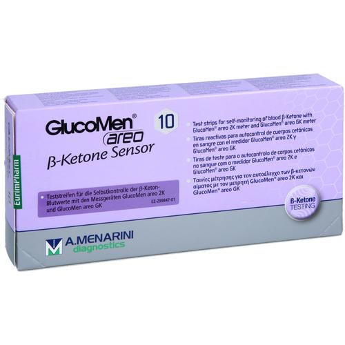 Glucomen Areo 2K ß-Ketone Sensor Teststreifen 10 St EurimPharm Arzneimittel bei onfy.de kaufen 19630117