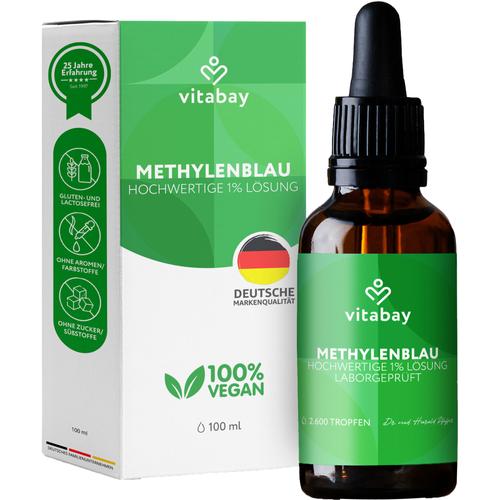 Methylenblau Hochwertige 1% Lösung Vegan 100 ml Vitabay CV bei onfy.de kaufen 19274148