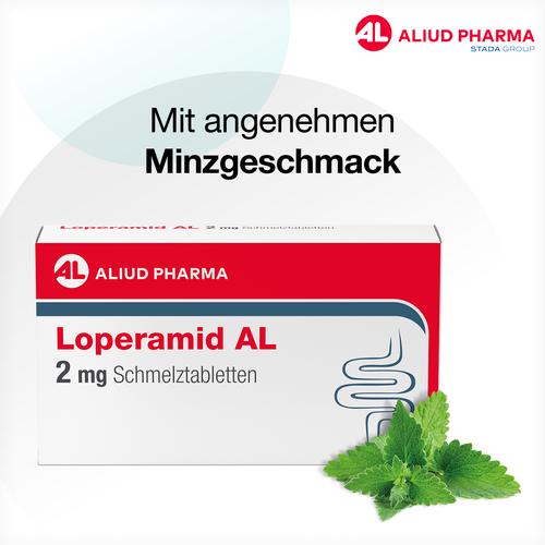 Loperamid Al 2 mg Schmelztabletten 12 St ALIUD Pharma bei onfy.de kaufen 15610187