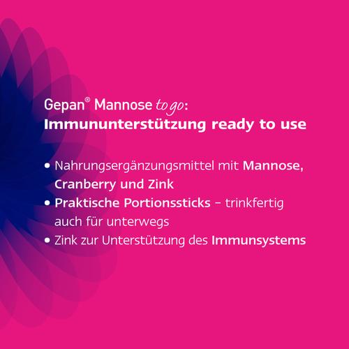 Gepan Mannose To Go 14x5 ml G. Pohl-Boskamp bei onfy.de kaufen 16502494