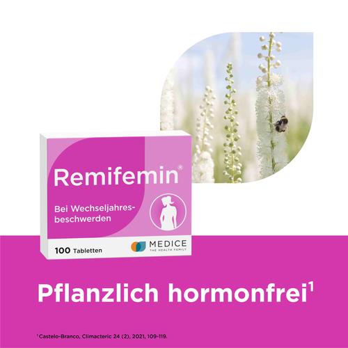 Remifemin bei leichten & mittleren Wechseljahresbeschwerden 100 St MEDICE Arzneimittel Pütter bei onfy.de kaufen 02372214