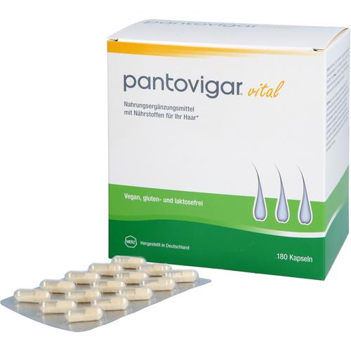 Pantovigar Vital Kapseln mit Nährstoffen für Haare 180 St Merz Therapeutics bei onfy.de kaufen 19643775