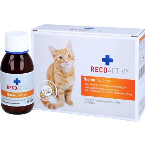 Recoactiv Nieren Tonicum für Katzen Kurpackung 3x90 ml RecoVet bei onfy.de kaufen 07658300