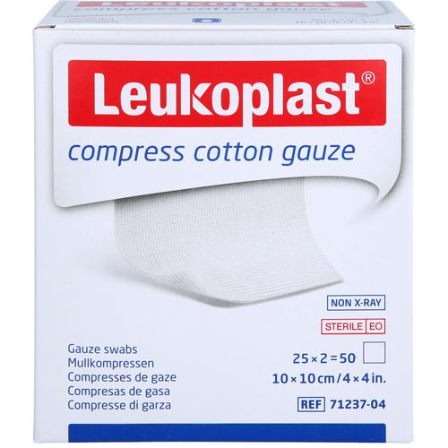 Leukoplast Compress Cotton Gauze Ste 10x10 8F 25x5 St BSN medical bei onfy.de kaufen 17208532