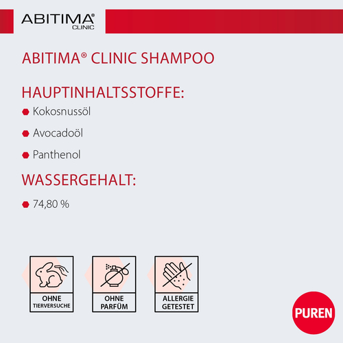 Abitima Clinic Shampoo 200 ml PUREN Pharma bei onfy.de kaufen 07769034