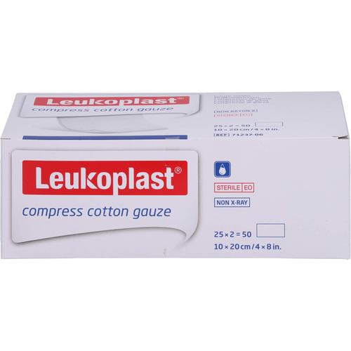 Leukoplast Compress Cotton Gauze Ste 10x20 8F 25x2 St BSN medical bei onfy.de kaufen 17207923