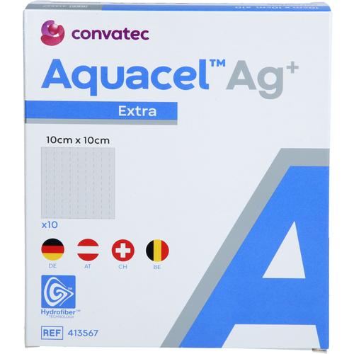 Aquacel Ag+ Extra 10x10 cm Kompressen 10 St Crosp Medical bei onfy.de kaufen 19670039