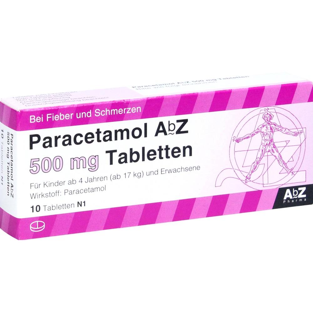 Paracetamol Abz 500mg Tabletten null