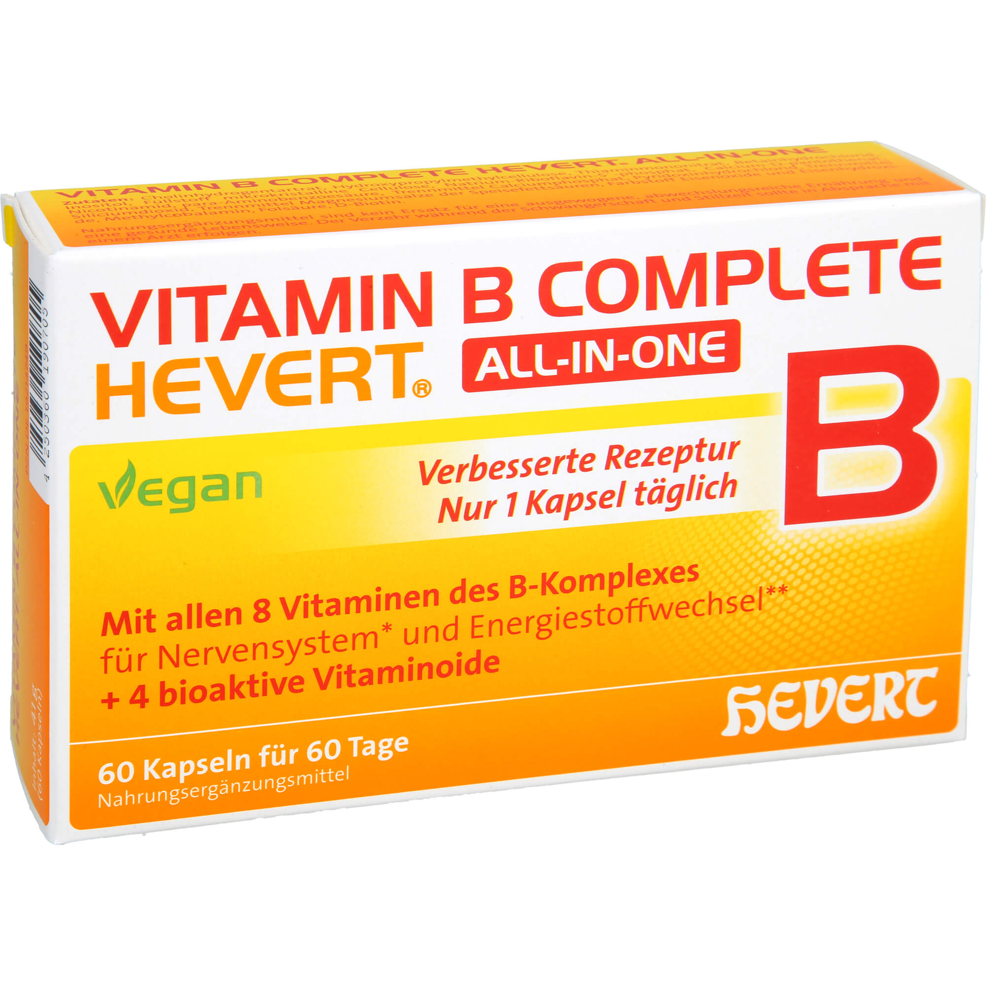 Vitamin B Complete Hevert All-In-One 60 St Hevert-Arzneimittel bei onfy.de kaufen 19214749
