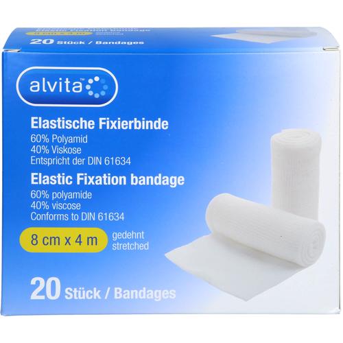 Alvita Elastische Fixierbinde 8 cmX X 4M 20 St Alliance Healthcare Deutschland bei onfy.de kaufen 16811545