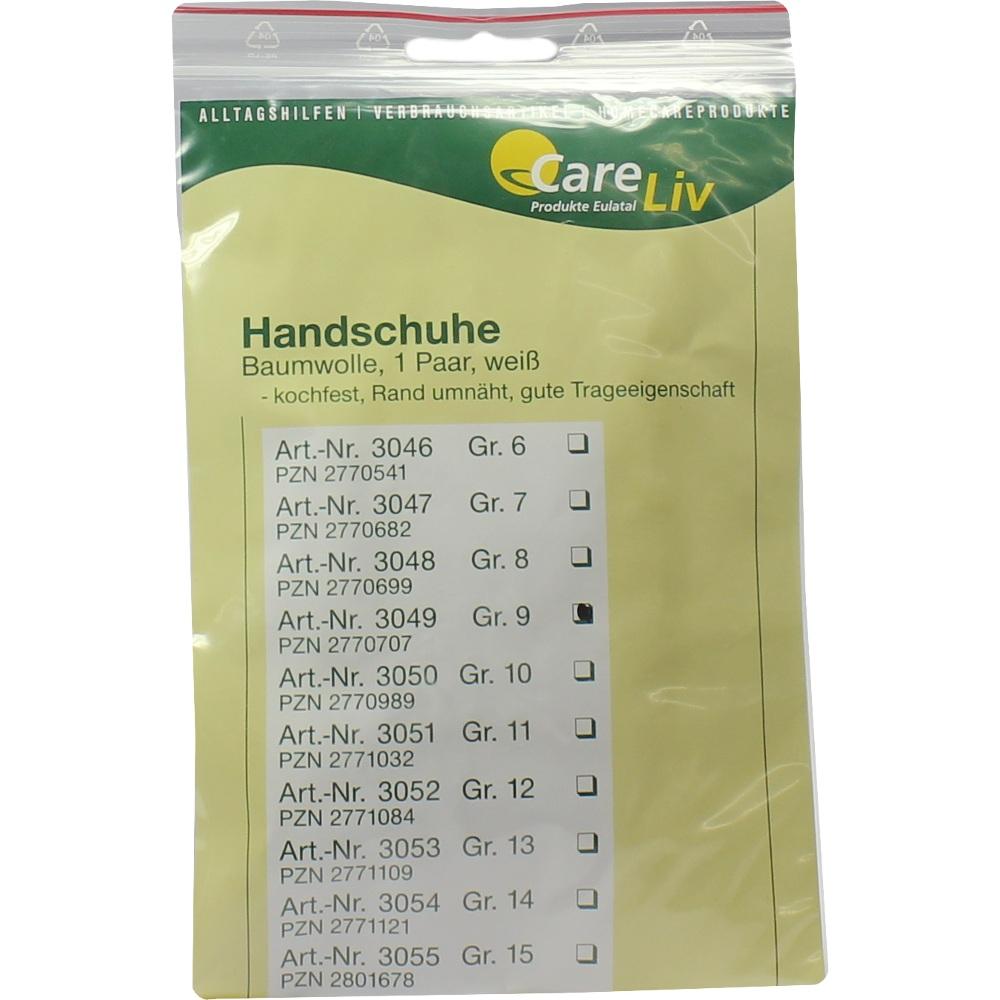 Handschuhe Baumwolle Gr.9 null