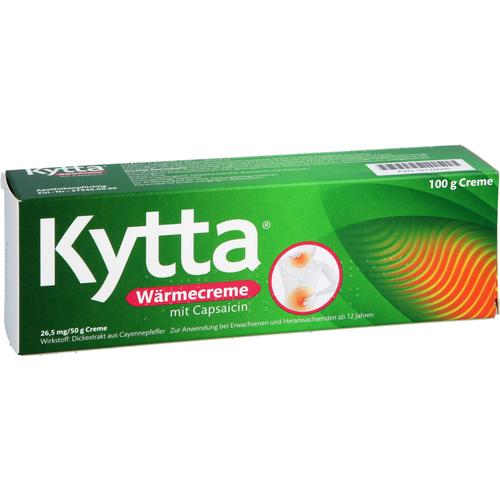 Kytta Wärmecreme mit Capsaicin 26.5 mg/50 G Creme 100 g WICK Pharma - Zweigniederlassung der Procter & Gamble bei onfy.de kaufen 18776505