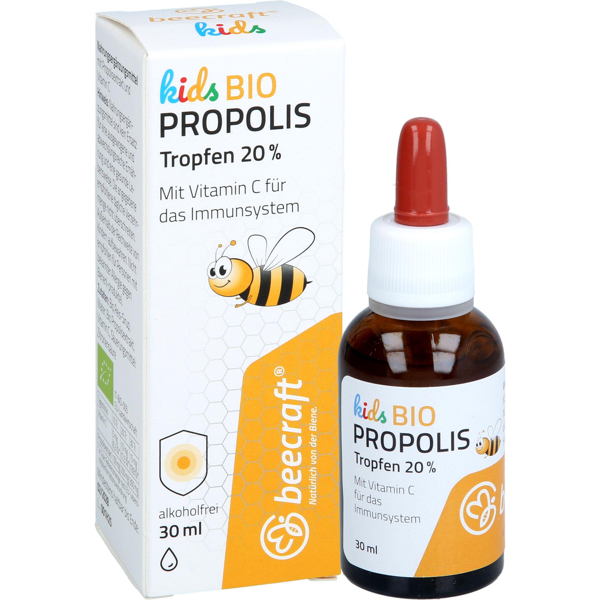 Beecraft Kids Bio Propolis Tropfen 20% Plus Vit. C 30 ml Hansa Naturheilmittel bei onfy.de kaufen 19659894