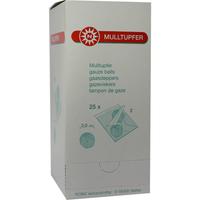 Mulltupfer Pflaumengross 2 Sterile Tupfer pro Set null