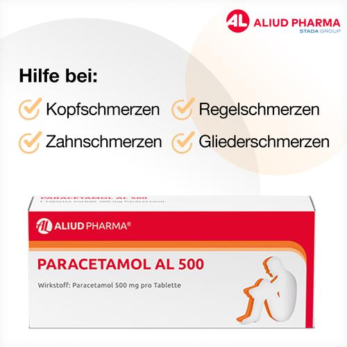 Paracetamol Al 500 Tabletten 20 St ALIUD Pharma bei onfy.de kaufen 06718342