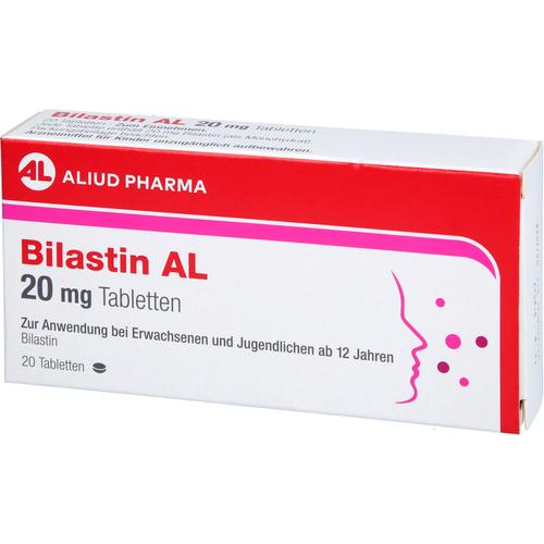 Bilastin Al 20 mg Tabletten 20 St ALIUD Pharma bei onfy.de kaufen 19752866