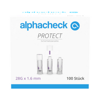 Alphacheck Protect Sicherheitslanzette 28G X 1.6Mm null