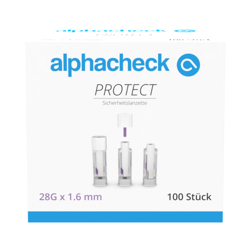 Alphacheck Protect Sicherheitslanzette 28G X 1.6Mm 100 St Berger Med bei onfy.de kaufen 16392404