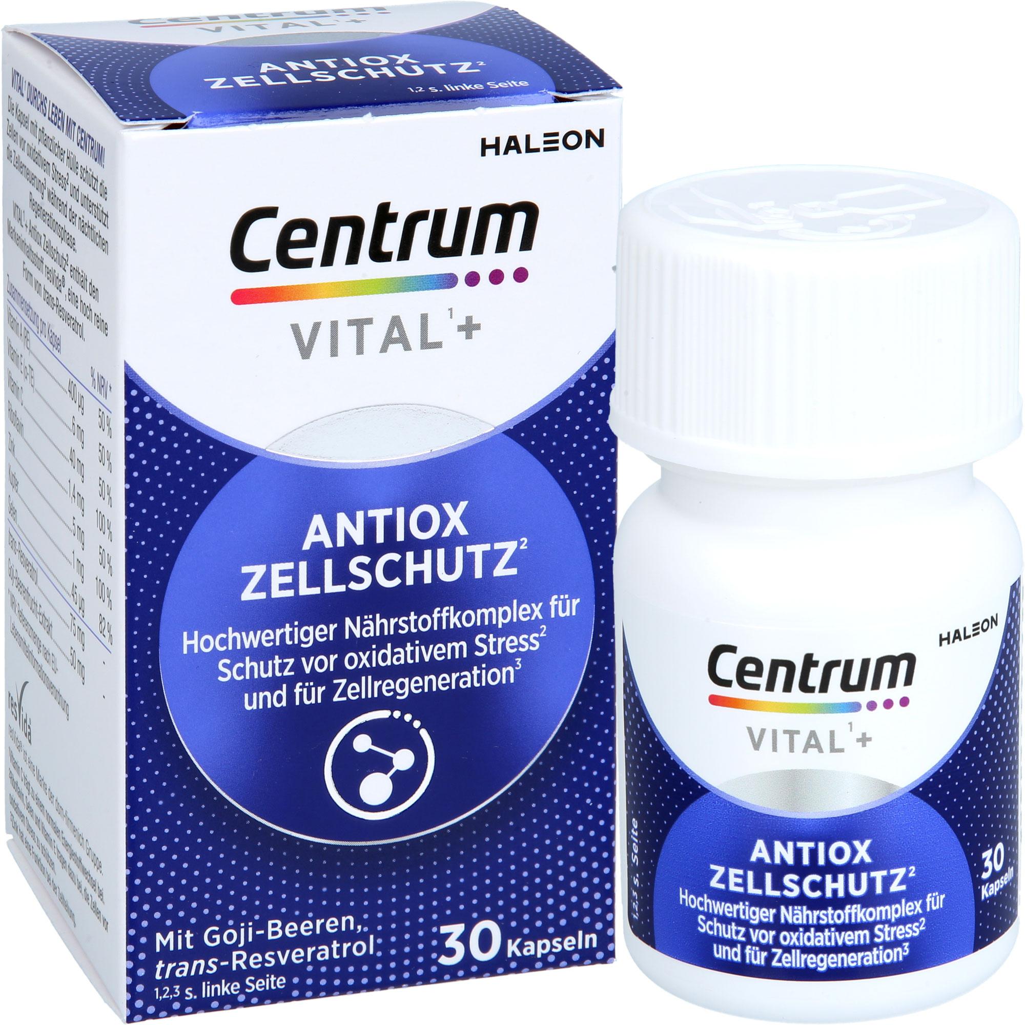 Centrum Vital+ Antiox Zellschutz 30 St Haleon Germany bei onfy.de kaufen 19486181