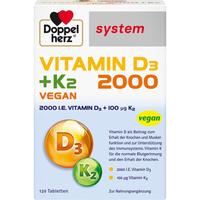 Doppelherz Vitamin D3 2000 + K2 System null