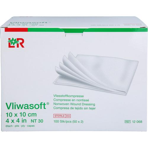 Vliwasoft Vlieskompressen Steril 10x10 cm 6L. 50x2 St kohlpharma bei onfy.de kaufen 19686945