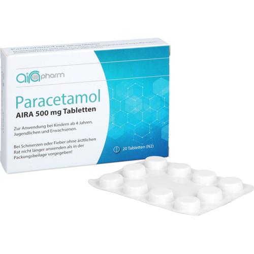 Paracetamol Aira 500mg Tabletten 20 St AIRA Pharm bei onfy.de kaufen 19459801