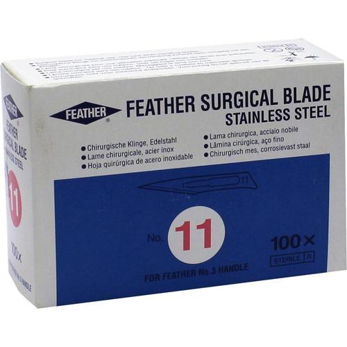 Skalpelle Einmal Klingen Fig. 11 Feather 100 St Dr. Junghans Medical bei onfy.de kaufen 08902481