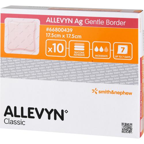 Allevyn Ag Gentle Border 17.5x17.5 cm Wundverband 10 St ACA Müller/ADAG Pharma bei onfy.de kaufen 17282445