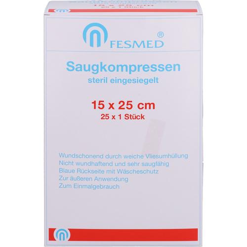 Saugkompresse Steril Fesmed 15x25 cm 25x1 St FESMED Verbandmittel bei onfy.de kaufen 19188934