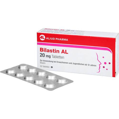 Bilastin Al 20 mg Tabletten 20 St ALIUD Pharma bei onfy.de kaufen 19752866