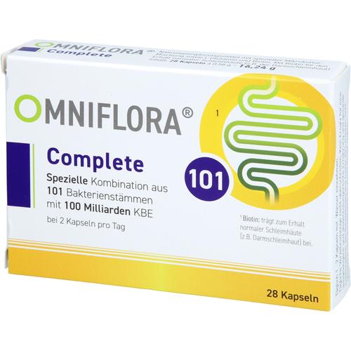 Omniflora Complete 101 Bakterienstämme 100 Mrd Kbe 28 St Heilpflanzenwohl bei onfy.de kaufen 19628623