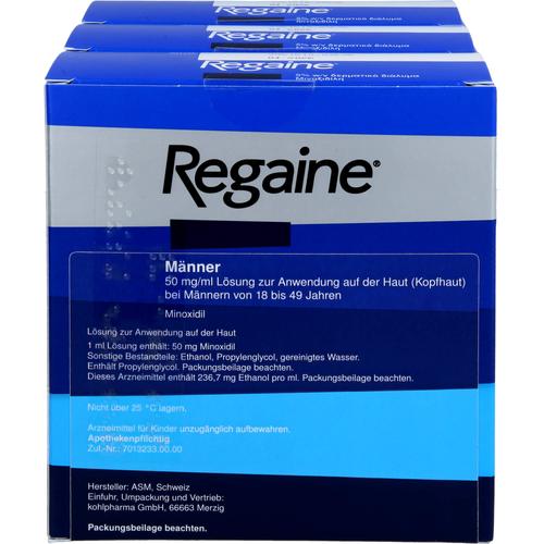 Regaine Männer 50 mg/ml Lsg. Z. Anw. A.d. Kopfhaut 3x60 ml kohlpharma bei onfy.de kaufen 19175021