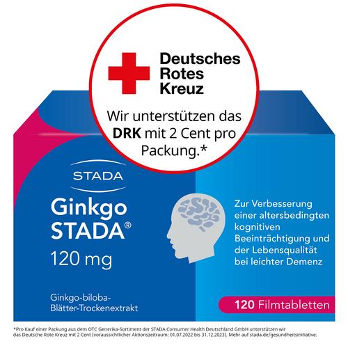 Ginkgo Stada 120mg Fta 120 St STADA Consumer Health Deutschland bei onfy.de kaufen 11538903