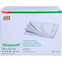 Vliwasoft Vlieskompressen Steril 10x10 cm 4L. null