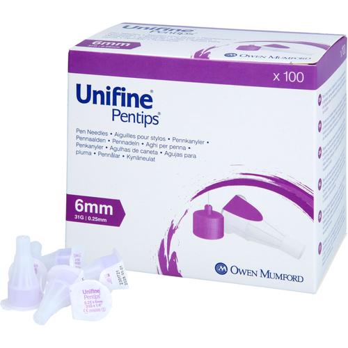 Unifine Pentips 6Mm 31G 100 St 1001 Artikel Medical bei onfy.de kaufen 01628137