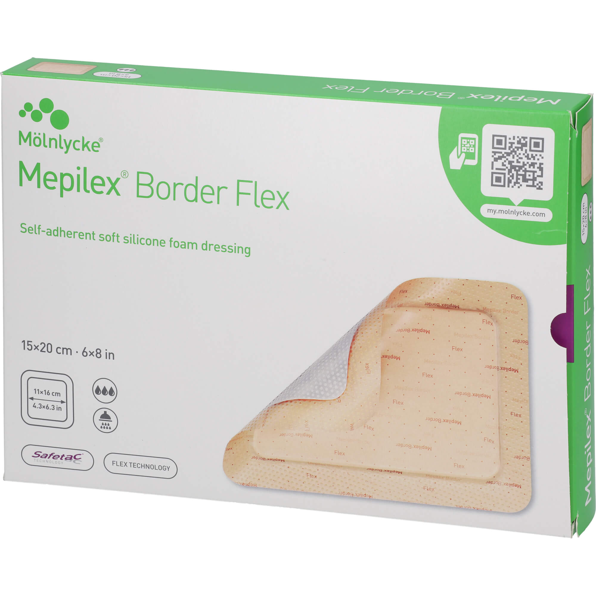 Mepilex Border Flex Schaumverb.haft.15x20 cm 10 St Crosp Medical bei onfy.de kaufen 19341548