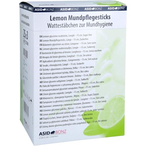 Lemon-Mundpflegesticks 25x3 St Medline International Germany bei onfy.de kaufen 06127813
