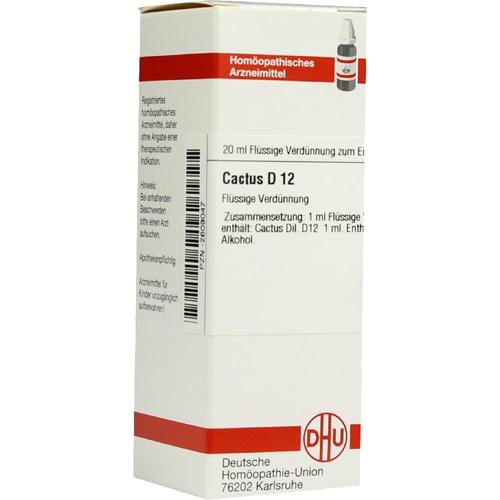 Cactus D12 20 ml DHU-Arzneimittel bei onfy.de kaufen 02609047