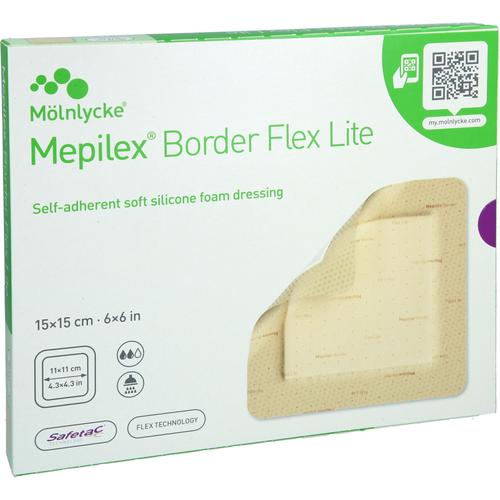 Mepilex Border Flex Lite Schaumverband 15x15 cm 5 St Docpharm bei onfy.de kaufen 20099443