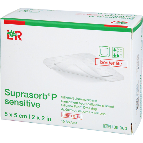 Suprasorb 5x5 P Sensitive Border Lite 10 St ApoHomeCare bei onfy.de kaufen 19503904