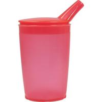 Trinkbecher-Set Standard Rot M. Deckel F.tee+brei