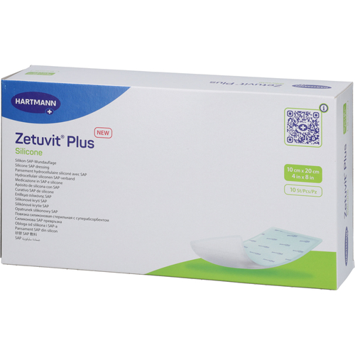 Zetuvit Plus Silicone Steril 10x20 cm 10 St kohlpharma bei onfy.de kaufen 20012459