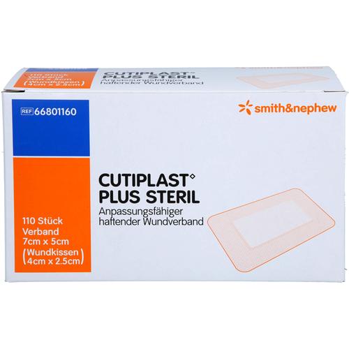 Cutiplast Plus Steril 5x7 cm Verband 110 St EurimPharm Arzneimittel bei onfy.de kaufen 18806169